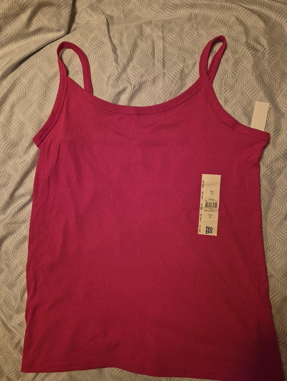 NoBo Brand Women Juniors Ribbed Cami Size XXXL (21)